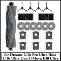 Accessories for Dreame L10s Pro Ultra Heat / L10s Ultra Gen 2 Parts for Mova E30 Ultra / X30 Ultra Robot Vacuum Cleaner.
