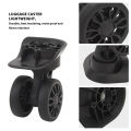 Suitcase Caster 2pcs Replacement Luggage Wheel for Repairing Easy To Install Suitcase Caster for Repairing. 