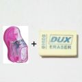 Shoe Shaped Sharpener/Cutter Magic Multicolor-01 pcs + Eraser 01 pcs. 
