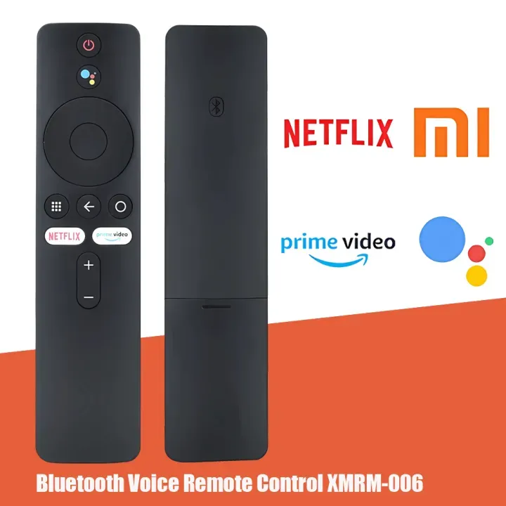 Bluetooth Voice Remote Control XMRM-006 for Xiaomi MI Box S Smart TV Box MI TV Stick MDZ-22-AB MDZ-24-AA Google Assistant