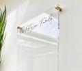 Personalized Acrylic Board For Wall || writing  board acrylic| dry erase board clear acrylic calendar office decor house. 