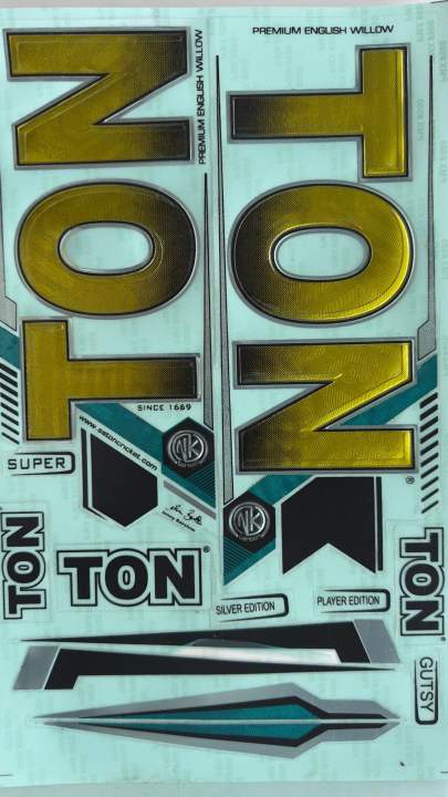 Ton Bat Sticker TON Premium Embossed Cricket Bat Stickers | Daraz.com.np