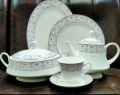 Dinner set Bone China 8 person /62 pcs set. premium finsihing. 