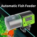 Automatic Fish Tank Feeder Intelligent Timing Feeder Aquarium Goldfish Feeder Large Capacity Fish Aquarium Feeding Apparatus. 