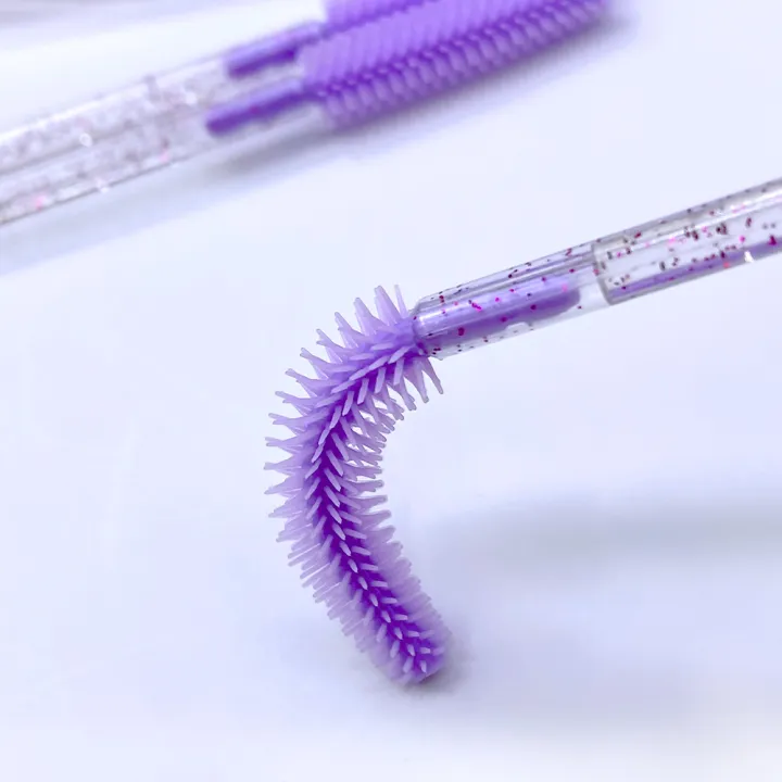 50pcs%20Crystal%20Silicone%20Eyelash%20Brush%20Eyebrow%20Wands%20Applicator%20Makeup%20Brushes%20Eyelash%20Extension%20Spoolie%20Microbrush%20Cosmetics%20Tool%20-%20Image%202