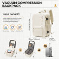Ideal Short Distance Backpack Air Vacuum Compression Backpack no Pump, Cabin Airplane Ryanair 40x20x25 Travel Backpack, Daypack. 