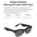 New Camera Control Smart Glasses Music Sunglasses Headphones Wireless Bluetooth Call Headset HIFI Audio glasses For Android HT30. 