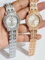 Luxury Analog Beautiful Wristwatch For Ladies. 