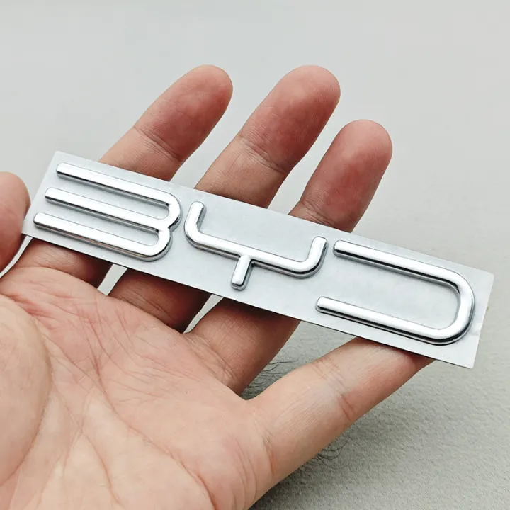 3D Metal Car Sticker Logo BYD Rear Trunk Badge Emblem Decals For BYD ...