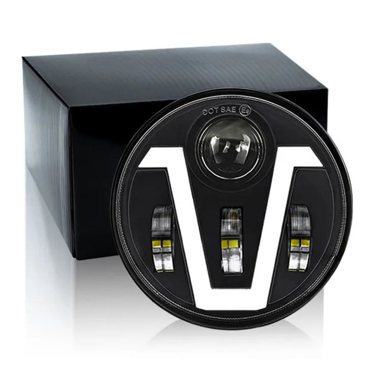 1pcs%20Three%20Wheel%20Headlight%20Round%20Shaped%205.75%20inch%20LED%20Headlight%20for%20%20Tuk%20Defender%20Light%20Bike%20-%20Image%209