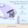 Kemei 4in1 Women Epilator Electric Shaver Facial Body Hair Removal Lady Leg Bikini Trimmer Hair Remover Underarms Rechargeable.