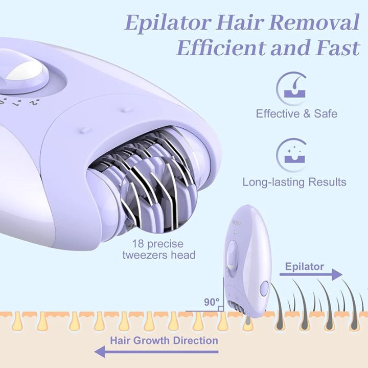 Kemei%204in1%20Women%20Epilator%20Electric%20Shaver%20Facial%20Body%20Hair%20Removal%20Lady%20Leg%20Bikini%20Trimmer%20Hair%20Remover%20Underarms%20Rechargeable%20-%20Image%204