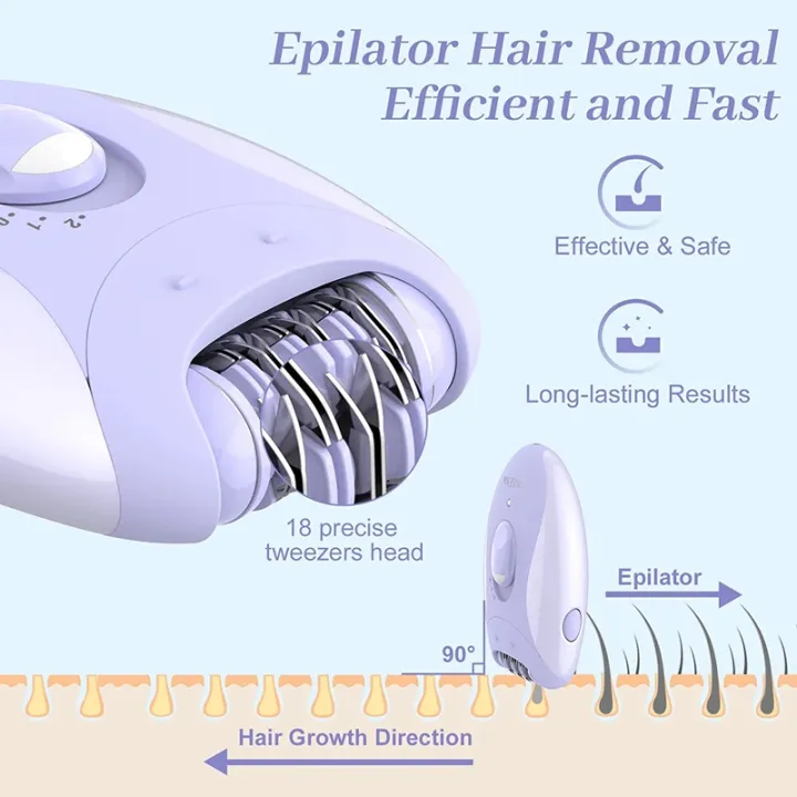 Kemei%204in1%20Women%20Epilator%20Electric%20Shaver%20Facial%20Body%20Hair%20Removal%20Lady%20Leg%20Bikini%20Trimmer%20Hair%20Remover%20Underarms%20Rechargeable%20-%20Image%204