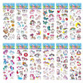 5 Sheets Kids Stickers Puffy Stickers for Children Birthday Christmas New Year  for Girl Boy Scrapbooking Cartoon Stickers. 