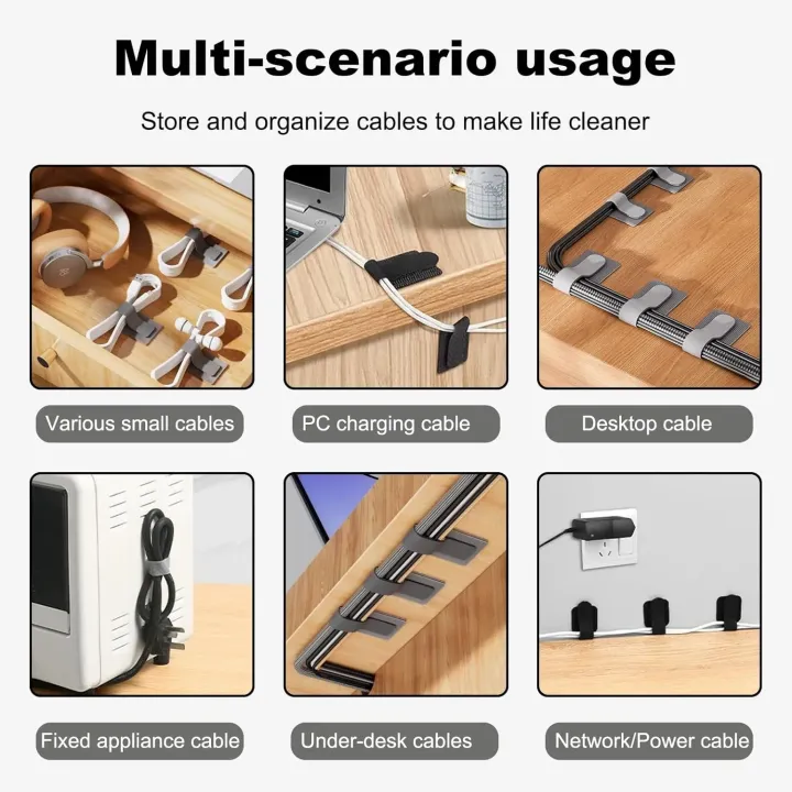 New%20Reusable%20Cable%20Ties%20Ties%20Self-Adhesive%20Power%20Cord%20Cable%20Holder%20Adjustable%20Cord%20Storage%20Desktop%20Organiser%20Manager%20-%20Image%203