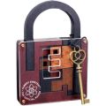 Classic Wooden Brainteaser Puzzle Game High Difficulty IQ Lock Challenge 3D Puzzle Tangram Sudoku Rubiks Cube Intelligence Test. 