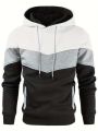 Winter Men's Multicolour Cotton Fleece Hoodie. 