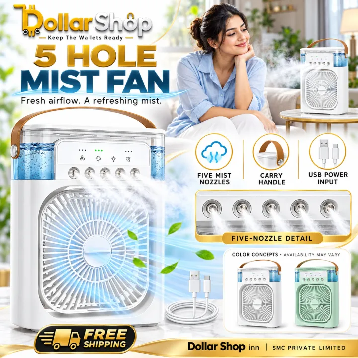 Portable%20Air%20Conditioner%20Fan,900ML%20Personal%20Air%20Conditioner%20with%20Ice%20Tray,5in1%20Timming%20Evaporative%20Air%20Cooler,Cooling%20Fan%20with%207%20Colors%20Light,%205%20Sprays,3%20Speeds,Ac%20Fan%20for%20Small%20Room,Office,Car,Camp%20-%20Image%202