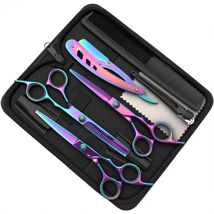 Hair%20Scissors%20Professional%20High%20Quality%20-%20Japan%20Steel%20440C%20Barber%20Scissors,%20Hairdressing%20Scissors,%20Hair%20Cutting%20Shears,%20%20Bl%20-%20Image%204