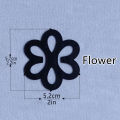 4-color flower shaped underwear anti slip buckle shoulder strap cross strap buckle.