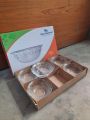 Crystal Glass Firni Set, Gift Set, Transparent Glass Firni Bati Set, Bati Set, Snack Bowl Set, Soup Set, Firni Bati Set Very good quality- ( Pack of 6 PIECE SET ).