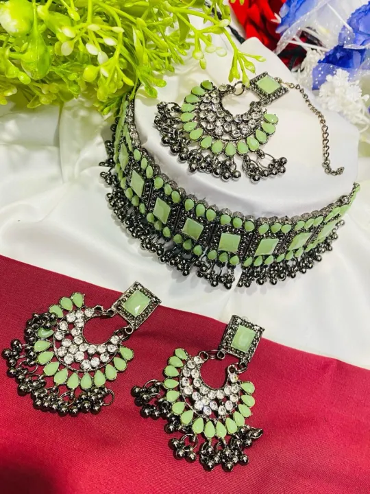 Emitation%20%20Choker%20Necklace%20Set%20%20Earring%20tikl%20For%20Women%20-%20Necklace%20For%20Girls%20-%20Image%206
