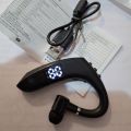 V9 Wireless Bluetooth Headset Handsfree Earphones with Long Standby 30-Hours Playtime Sports and Business Headphone (With LED power Display). 