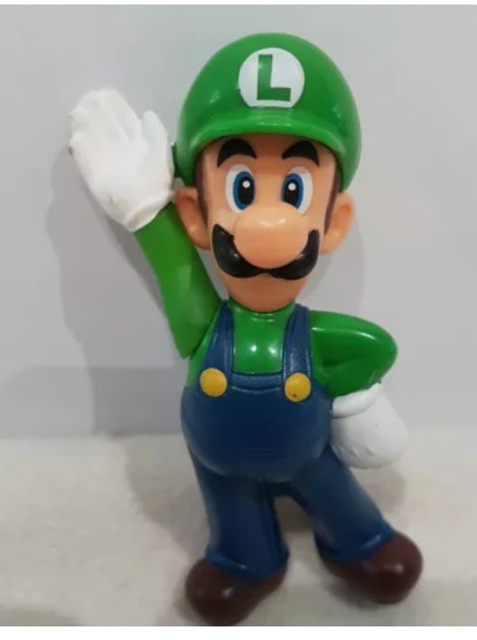 Luigi Super Mario Action Figure 9cm
