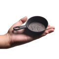 1PCS 8.5CM Cast Iron Skillet Non-stick Mini Egg Frying Pan for Kitchen Cookware. 