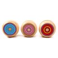 2pcs Wooden Circular Yo-Yo Balls - Multi-Piece Set for Physical Exercise, Party Games & Hobby Collections Christmas s ZSY.