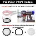 Dust Bin Top Fixed Sealing Ring And Base Lid for Dyson V6 V7 V8 V10 V11 V15 Vacuum Cleaner Dust Cup Replacement Spare Part. 