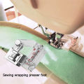 Sewing Machine Overlock Vertical Presser Foot Fit For All Low Shank Snap-On Singer Brother Babylock Euro-Pro Janome Kenmore Juki. 