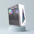 BOOST JAGUAR GAMiNG PC CASE BLACK WiTH 3 RGB FAN. 
