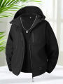 Windbreaker Jacket Men Outdoor Hooded Zip Up Hiking Jackets Men Windproof Camping Casual Jackets Lightweight Coats Spring Autumn. 
