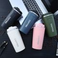 380/510ml Stainless Steel Coffee Cup Travel Thermal Mug Leak-Proof Thermos Bottle Tea Coffee Mug Office Business Style Thermos.