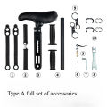Bicycle Universal Adjustable  Seat Child Saddle Front Frame Safety Handlebar Quick Release  Parent-child Car Riding Accessories. 