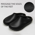 Summer New EVA Cool Slippers for Home Comfort, Anti Slip Fashion, Versatile Couple Wearing Baotou Slippers for Men.