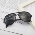 1/2/3pcs Anti Myopia Astigmatism Glasses With Perforated Vision Fatigue Pinhole Glasses For Male And Female Vision Improvement.