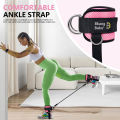 1PC Padded Ankle Straps Ankle Straps for Cable Machines Double D-Ring Fitness Ankle Cuffs for Gym Workouts Rebate Leg . 