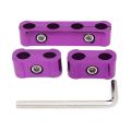 Car Spark Plug Electrical Wire Clamp Separator Line Ignition Cable Clip Divider Organizer Clamp Kit For 8MM/9MM/10MM.