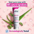 Veet 100gm Normal Skin Hair Removal Cream for Body & Legs, Freshest Smell with With Organic Aelo Vera and Rose Extract, Dermatologically Tested. 