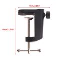 C-Shaped Clip Desk Table Mount Clamp For Microphone Suspension Boom Scissor Arm Stand Holder Table Light Bracket.