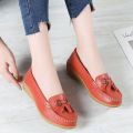 Womens Ladies Girls Korean Sandals for Women Women's Ladies Shoes Fashion Ankle Flat Oxford Leather Casual Shoes Short Boots Women Casual Flat Shoes Fashion Shoes Work. 