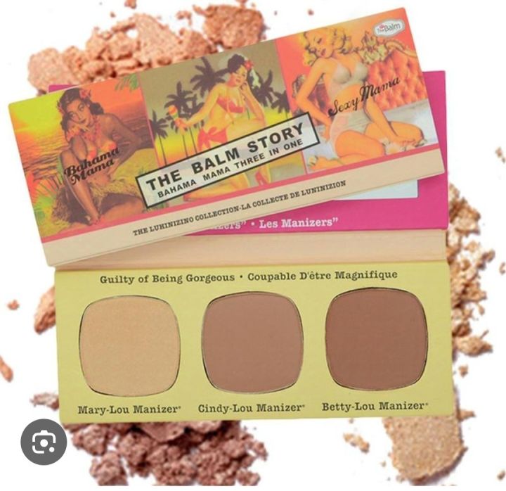 The Balm Bahamama Three In One Luhinizion  (Eyebrow , Shadow , Browzer)