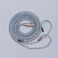 for 24-core Audio-Technica IM Series Headphone Upgrade Cable with Mic OCC Silver-Plated Type-C Balanced Cable for IM02 IM03 IM04. 