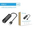 Network Adapter Type-C / USB 2.0 / USB 3.0 to RJ45 Gigabit Ethernet LAN cable adepter to Lan built in driver for PC. 