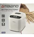 Ambiano Electric Automatic Breadmaker / Dough / Atta Maker Ambiano Brand of Australia Temp Pty ltd, Australia Manufactured in China for Ambiano Brand AC 2 2 o - 2 4 o V ~ 50/60 Hz 500 Watts. 