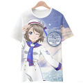 New hot selling summer 3D anime printed outdoor running fitness men's and women's casual comfortable short sleeved T-shirt. 