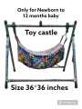 baby cradle swing of metal. 
