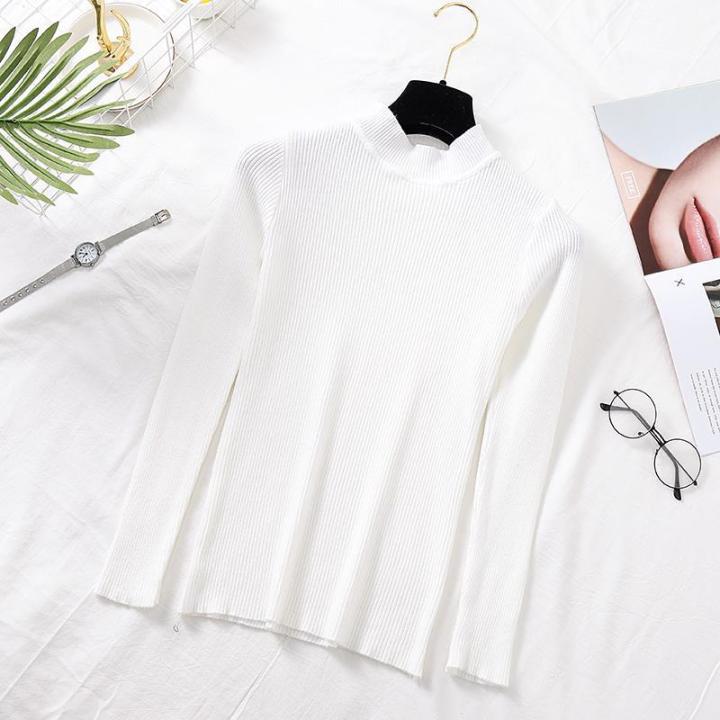 ZOKI%20Autumn%20Women%20Pullover%20Sweater%20Fashion%20Half%20Turtleneck%20Knitted%20Female%20Jumper%20Long%20Sleeve%20Winter%20Black%20Soft%20Elastic%20Blouse%20-%20Image%206